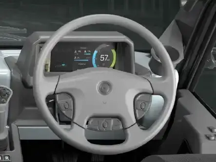 McNeilus Volterra 6 driver instrument display